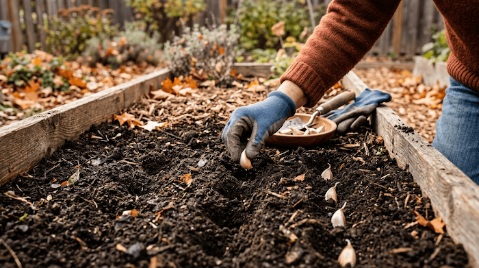 Planting Garlic