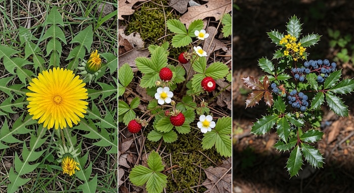 medicianl plants growing on our property