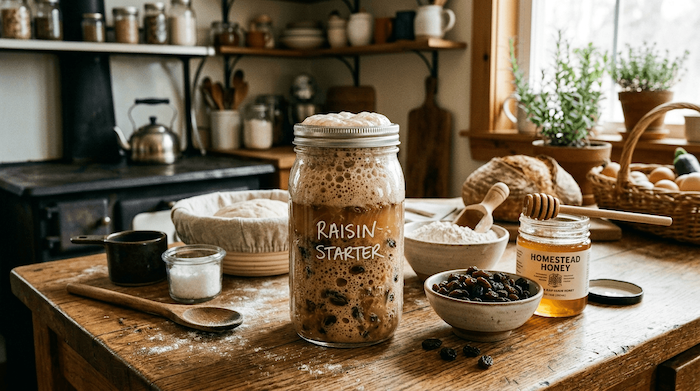 raison starter for yeast