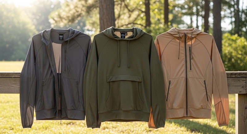 jackets and hoodies for off grid mosquito protection