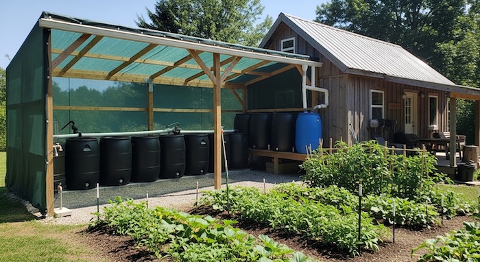 Summer water storage