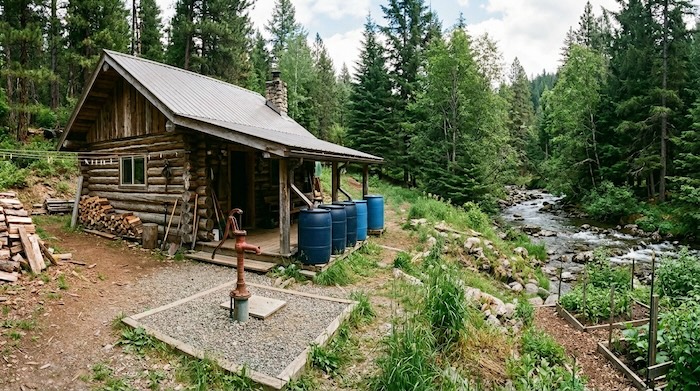 homestead with water system 