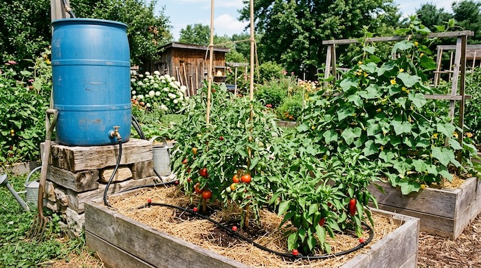 irrigation water system for garden