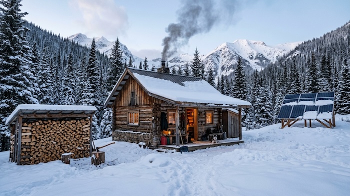 off grid winter prep