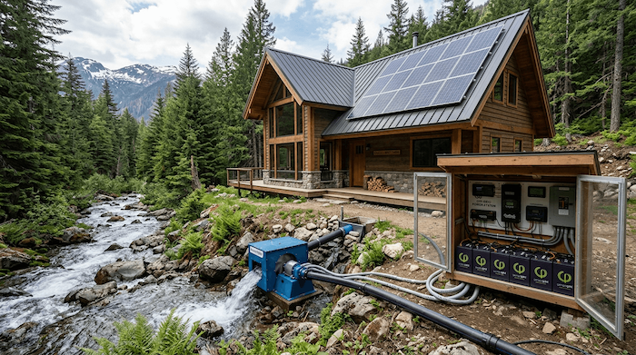 solar and micro hydro